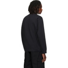 Stone Island Black 6100057 Heavy Organic Cotton Jersey Sweatshirt