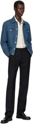 ANOTHER ASPECT Blue Another 2.0 Denim Jacket