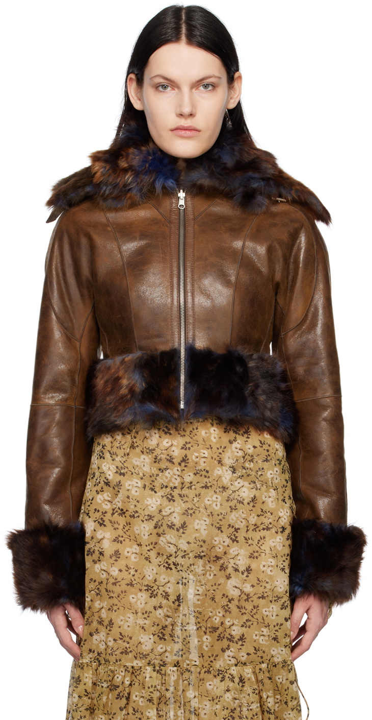 Joan shop shearling jacket