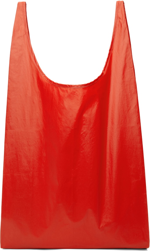 Photo: Cordera Red Coated Cotton Bag