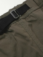 ARKET - Edwin Straight-Leg Belted Canvas Shorts - Green