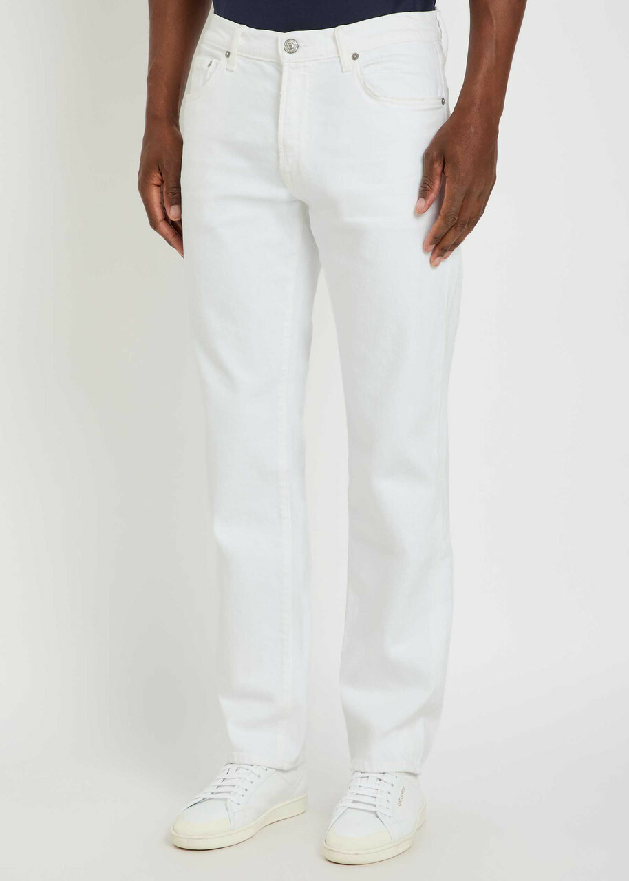 Citizens OF Humanity Elijah Relaxed Straight-leg Jeans White
