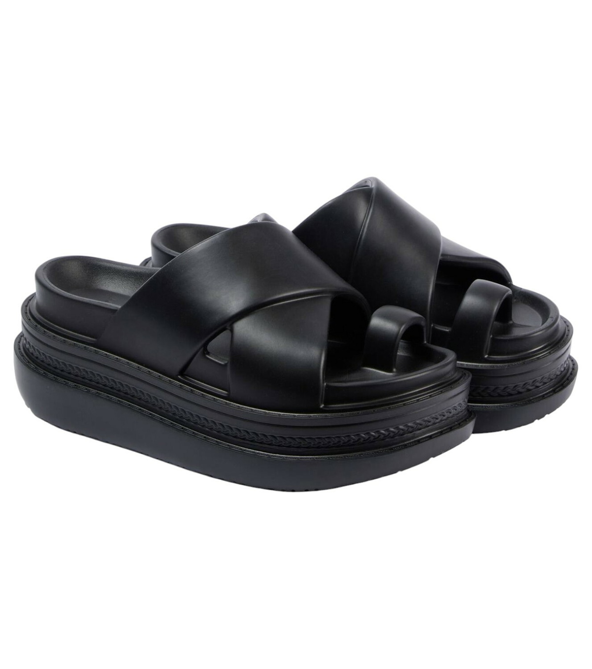 靴 sacai Multiple Sole Sandals Foam Multiple Sole Sandals – La Garçonne