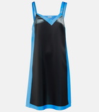 Loewe Printed duchesse satin minidress