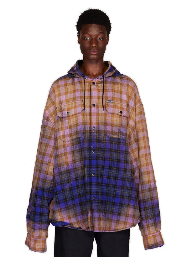 Photo: Bleached Flannel Jacket in Multicolour