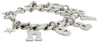 Marc Jacobs Heaven Silver Charm Bracelet