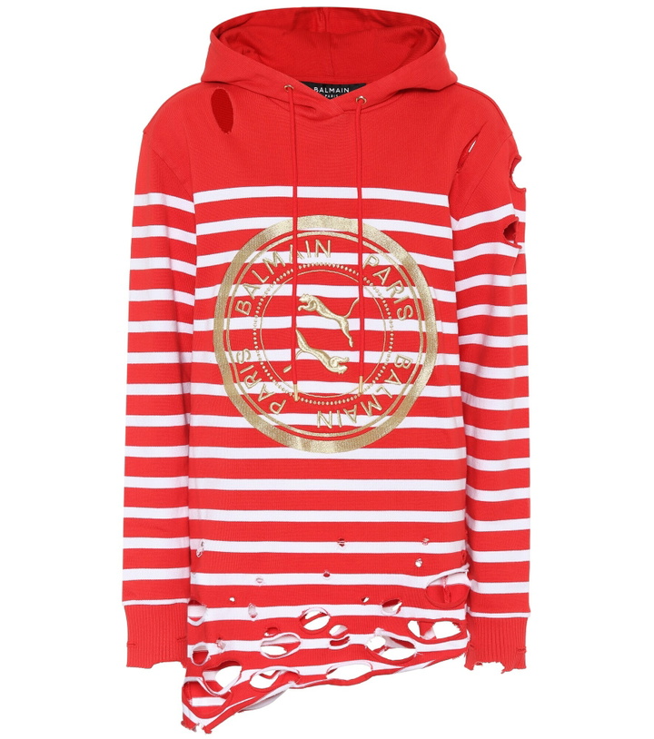 Photo: Puma - x Balmain stretch-cotton hoodie