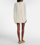 Xu Zhi Embellished draped minidress