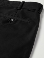 TOM FORD - Tapered Cotton Chinos - Black