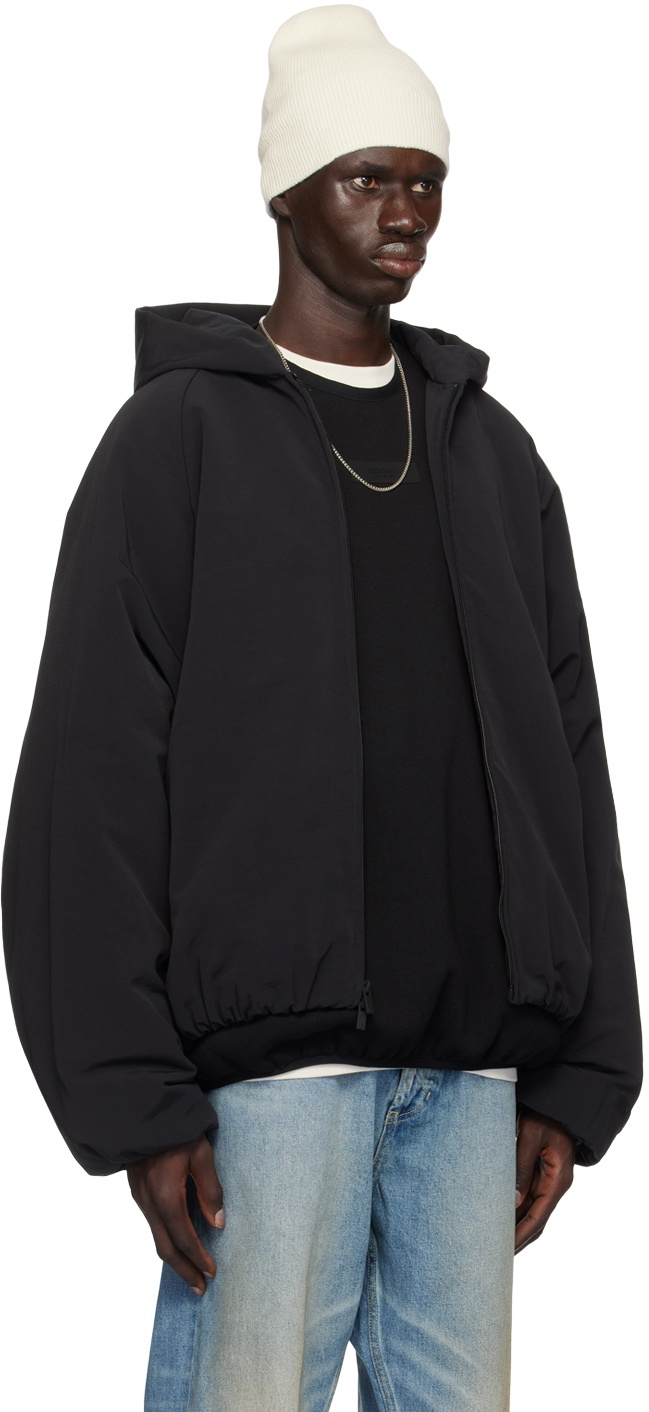 Fear of God ESSENTIALS Black Military Nylon Jacket Fear Of God