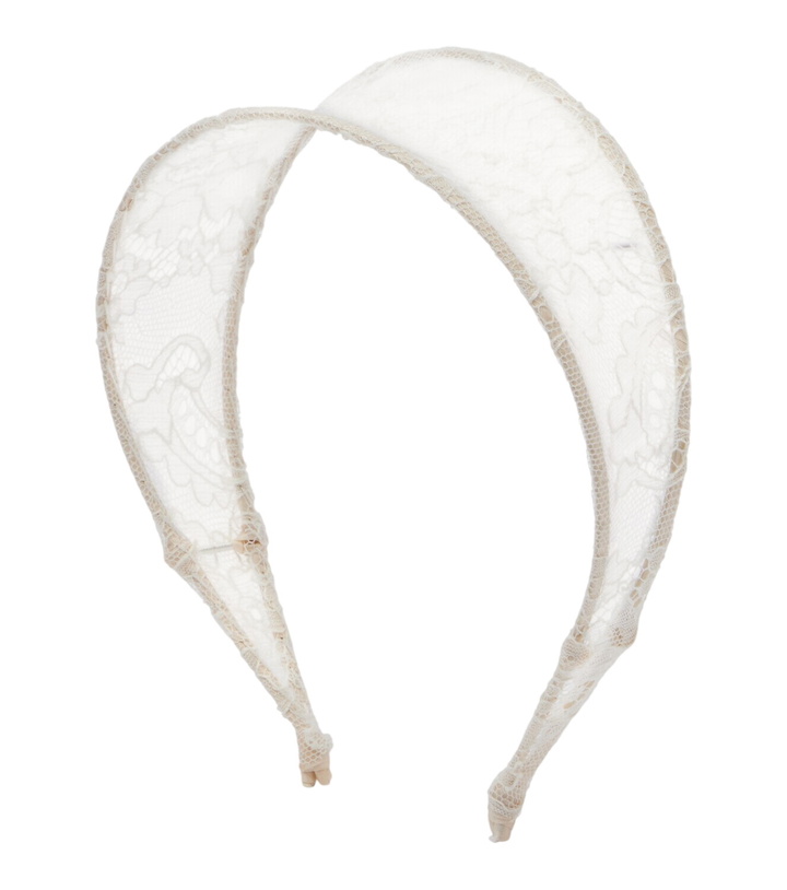 Photo: Jennifer Behr Thalia silk lace headband