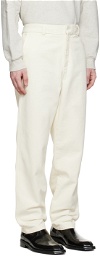 ANOTHER ASPECT Off-White Pants 2.0 Trousers