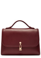 Gabriela Hearst Leonora Medium Leather top Handle bag - Bordeaux - One Size