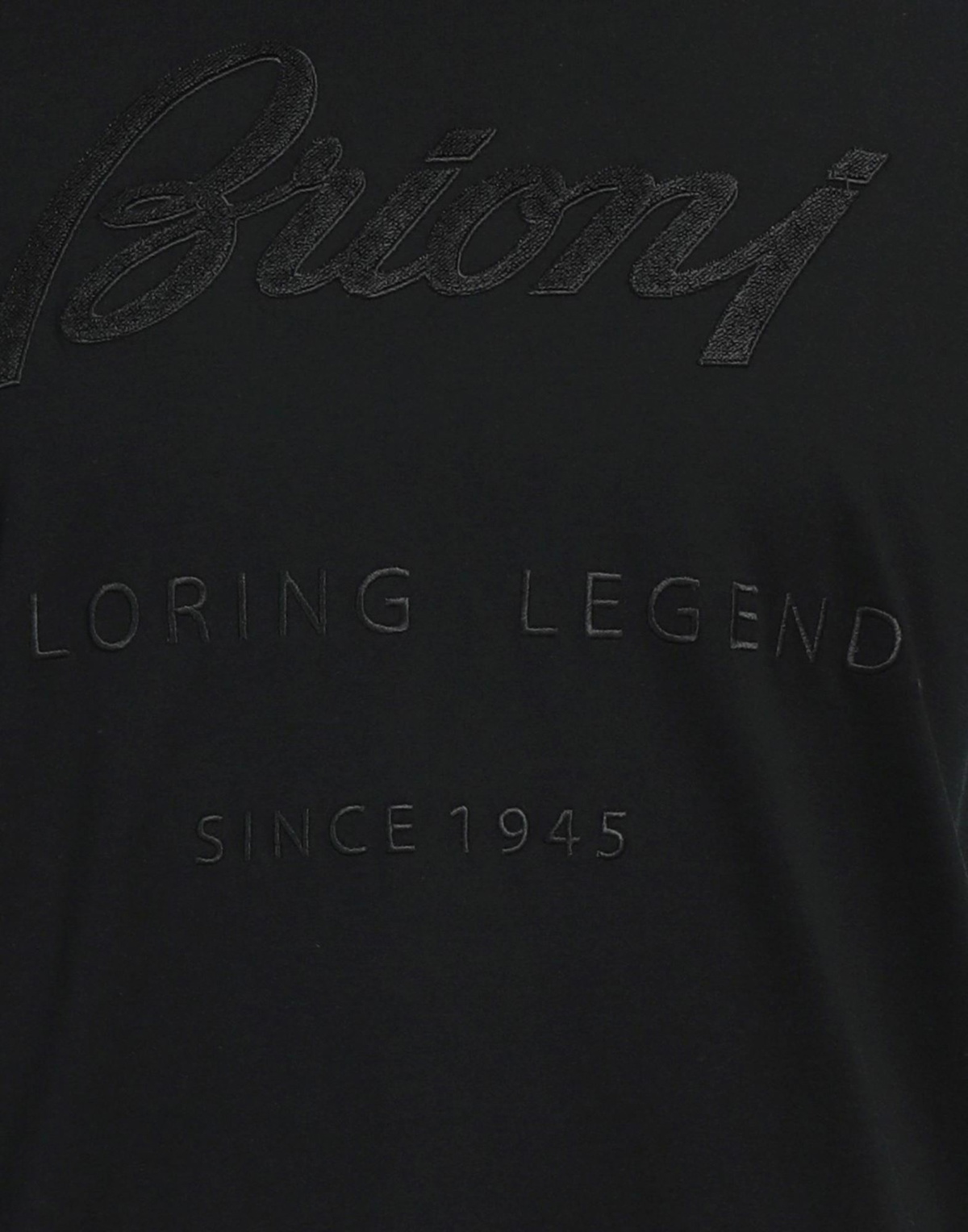 Brioni Mens T-shirt in Black