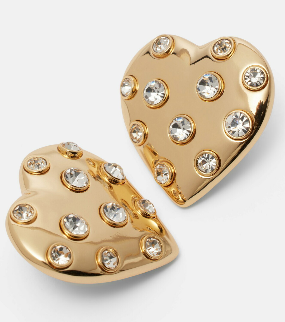 Self-Portrait Crystal-embellished earrings