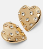 Self-Portrait Crystal-embellished earrings