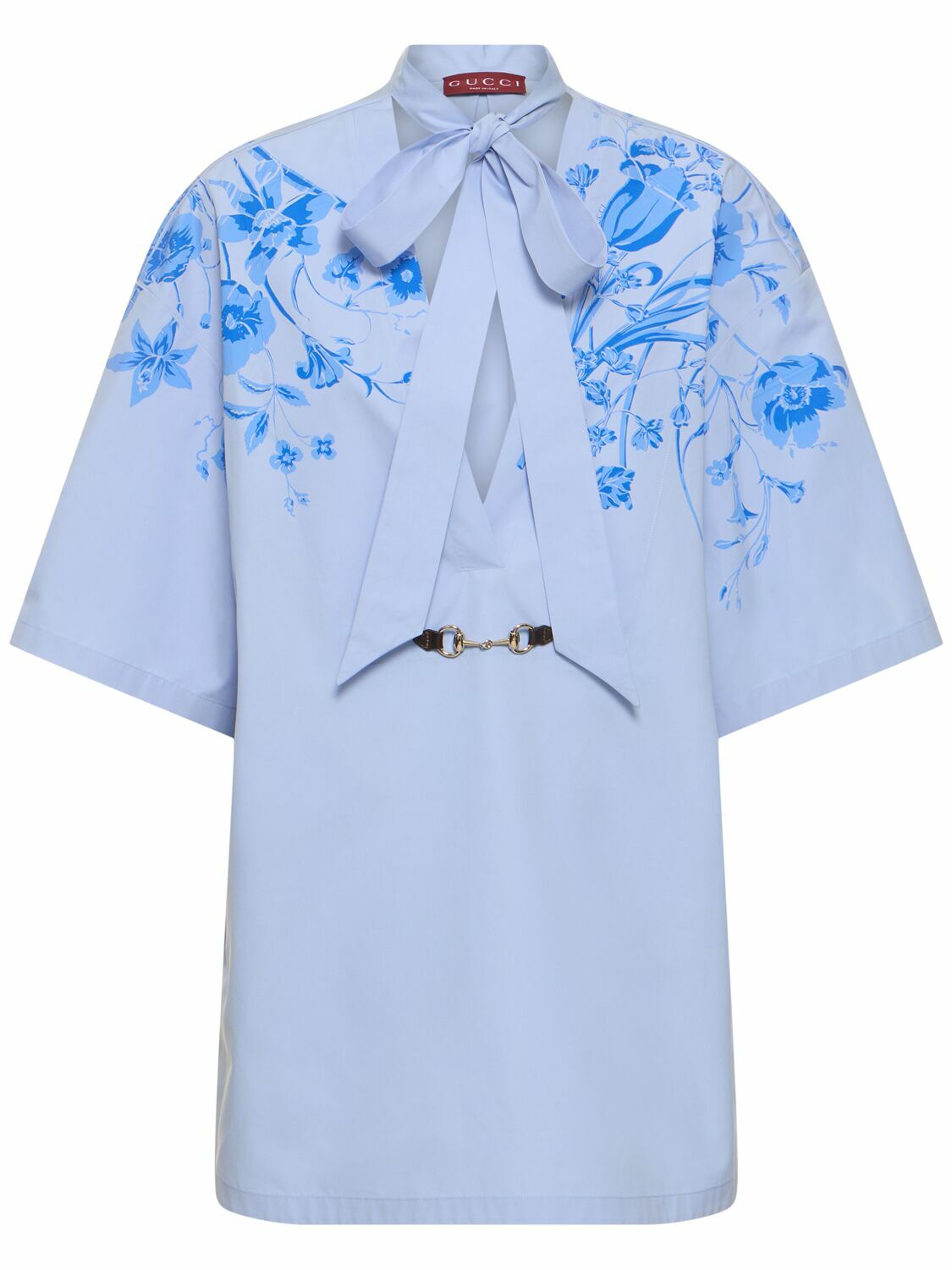 【関税＆送料込み】Gucci Shirtdress GUCCI Web denim dress with stripe detail 36 38 from Japan | eBay