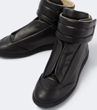 Maison Margiela Future leather high-top sneakers