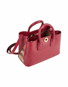 Burberry Womens Handbag Burgundy