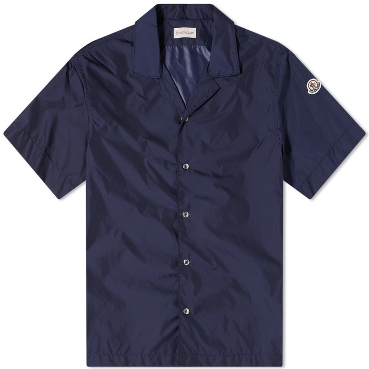 Photo: Moncler Patch Logo Nylon Vacation Shirt