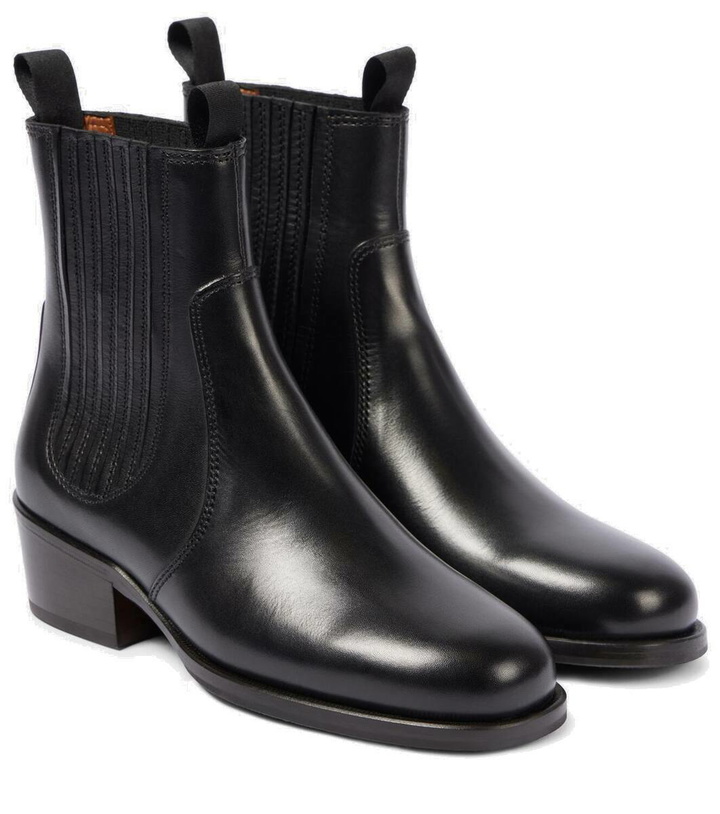 Photo: Lemaire Leather Chelsea boots
