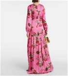 Markarian Calypso floral gown