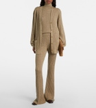 Loro Piana Bihar cable-knit cardigan