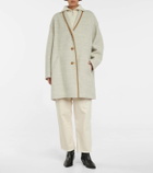 Marant Etoile Jelanyo wool tweed coat