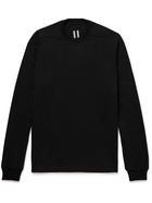 Rick Owens - Level Organic Cotton-Jersey Sweatshirt - Black