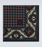 Dunhill Printed silk pocket square
