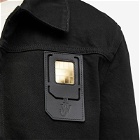 JW Anderson Men's Sim Card Trucker Jacket in Black