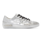 Golden Goose Silver Limited Edition V-Star Ray Sneakers