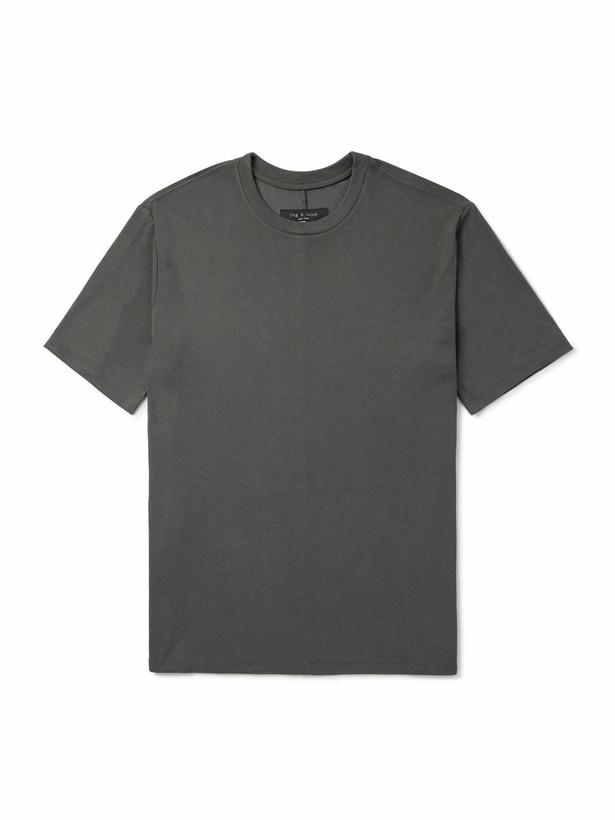 Photo: Rag & Bone - Tech-Jersey T-Shirt - Gray