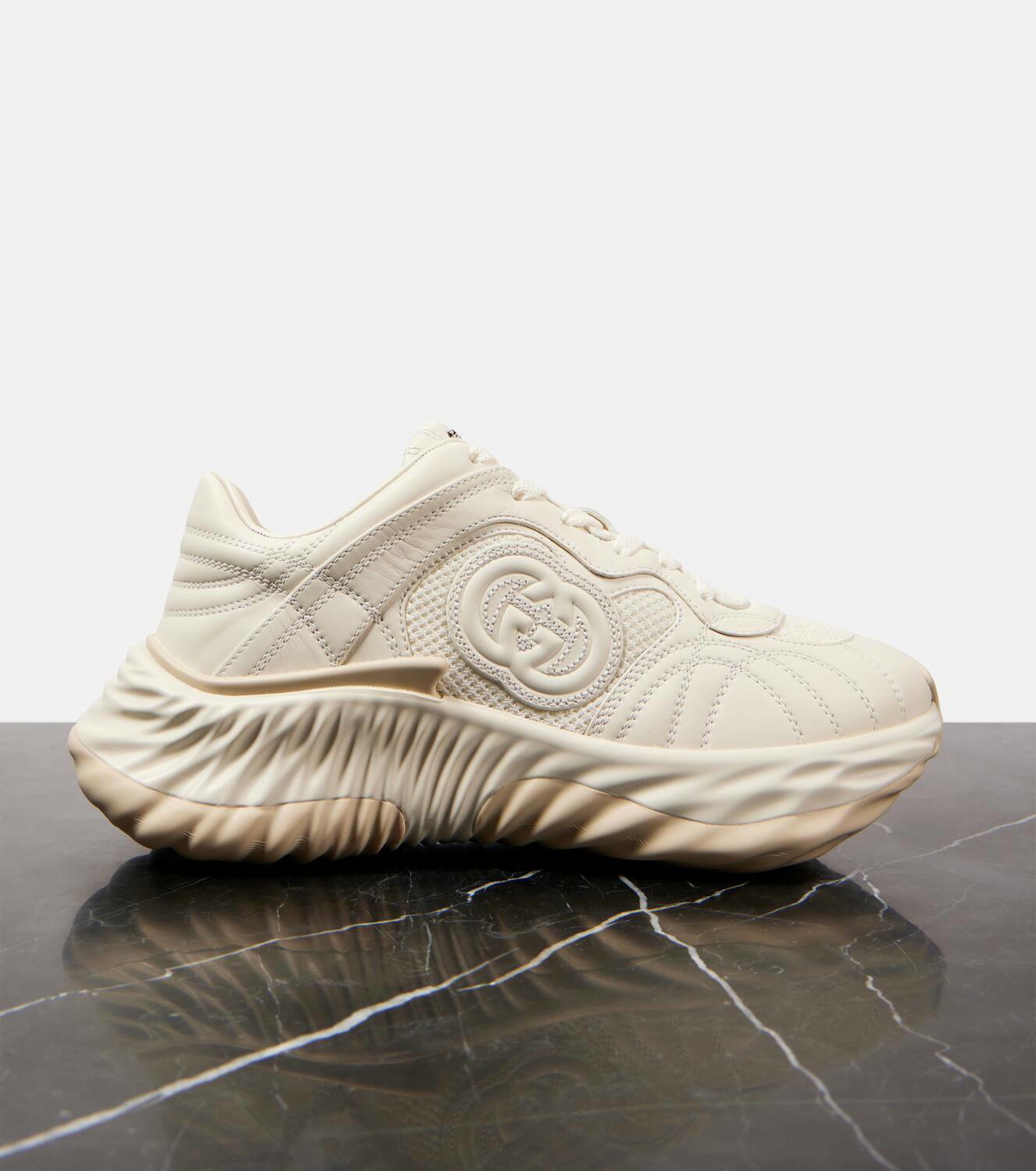 Gucci Gucci Ripple leather sneakers Gucci