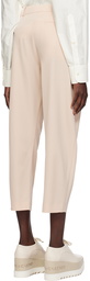 Stella McCartney Beige Pleated Trousers