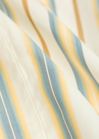 Thierry Colson Bianca Striped Cotton-poplin Blouse Yellow