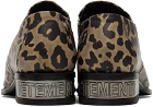 VETEMENTS Brown New Rock Edition Blade Loafers