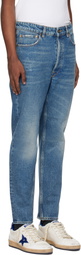 Golden Goose Blue Medium Wash Jeans