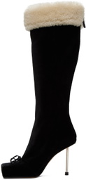 Jacquemus Black Guirlande 'Les Bottes Pilou' Boots