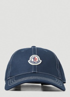 Felt Logo Baseball Cap in Blue