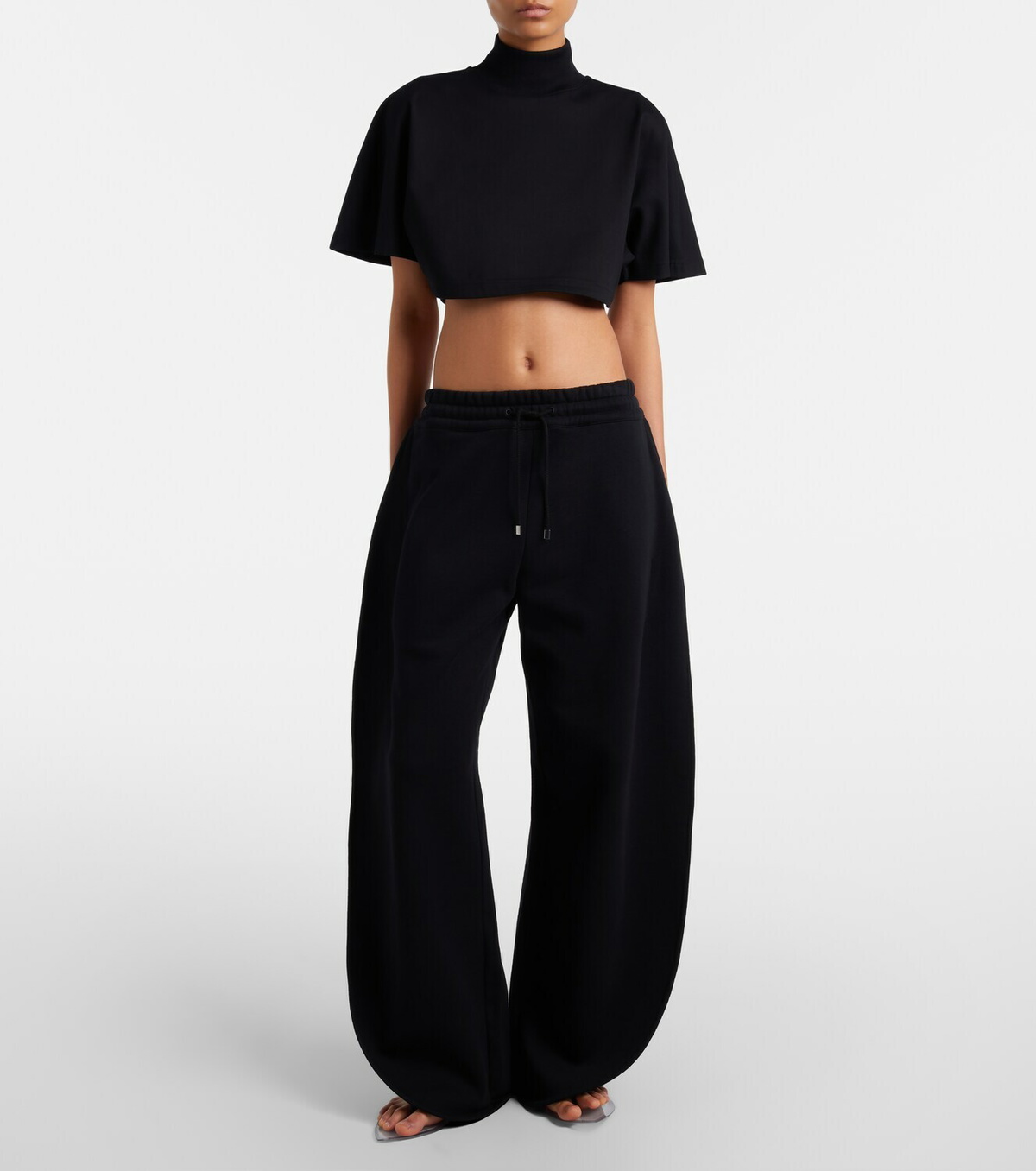 Alaïa Cotton fleece sweatpants