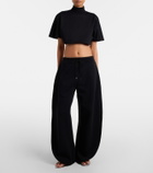 Alaïa Cotton fleece sweatpants
