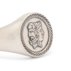 Serge DeNimes Men's Dual Ring in Silver