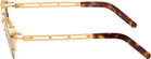 Jean Paul Gaultier Gold 'The 56-5102' Sunglasses