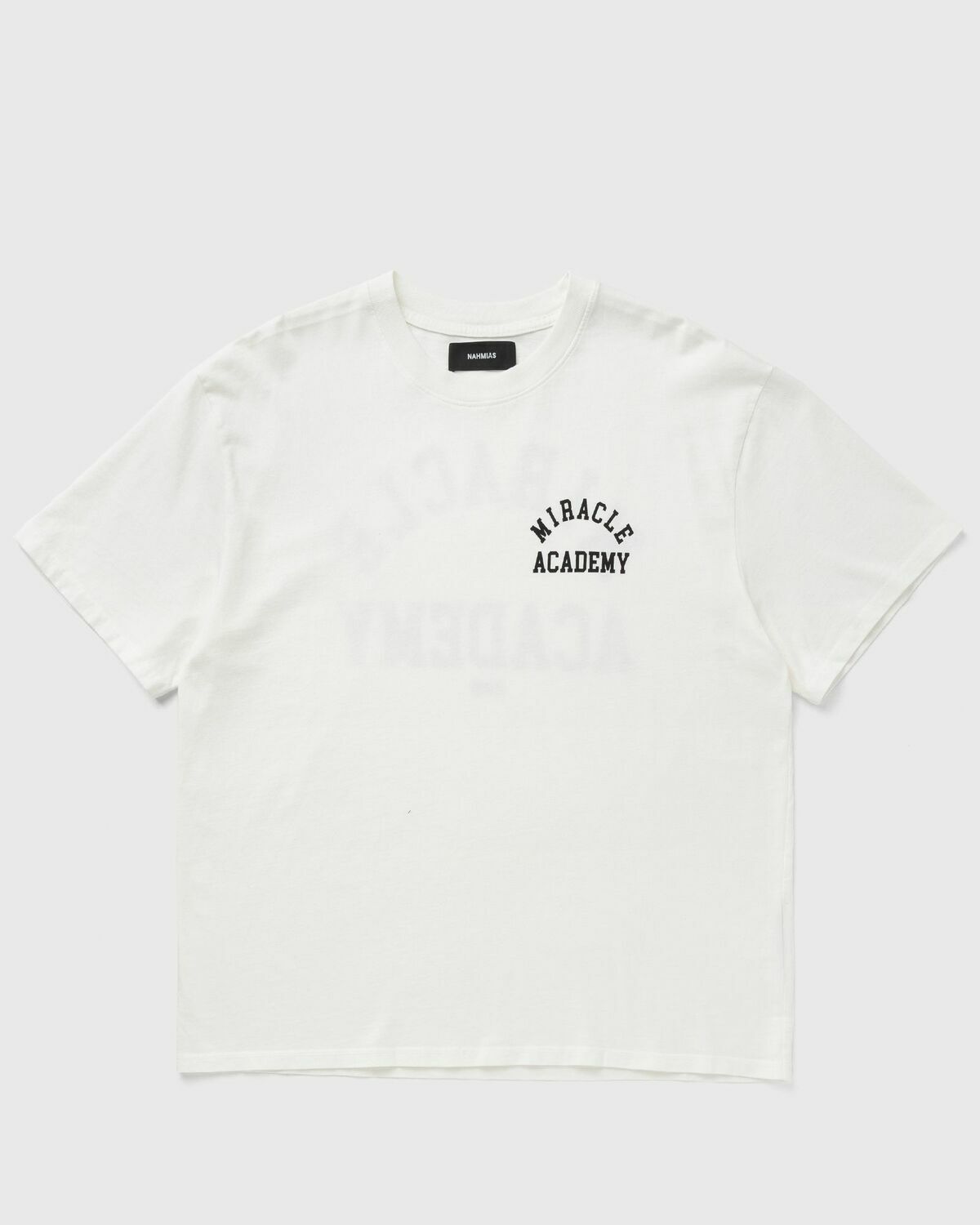Nahmias Miracle Academy T-shirt White Mens Shortsleefe