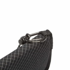 and wander Men's Reflective Ripstop Pouch in Black 