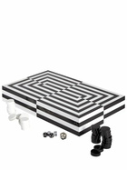 JONATHAN ADLER Op Art Backgammon Set