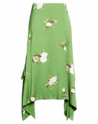 Erdem Womens Midi skirt in Green