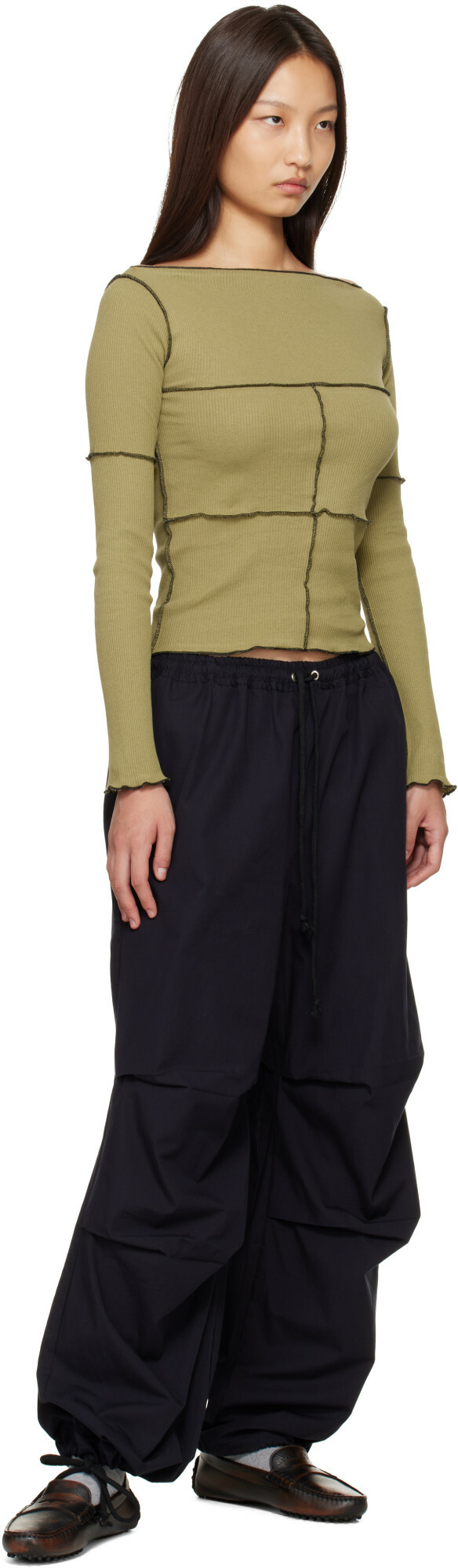 Baserange Black Uro Lounge Pants