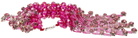 SHUTING QIU Pink Crystal Bracelet